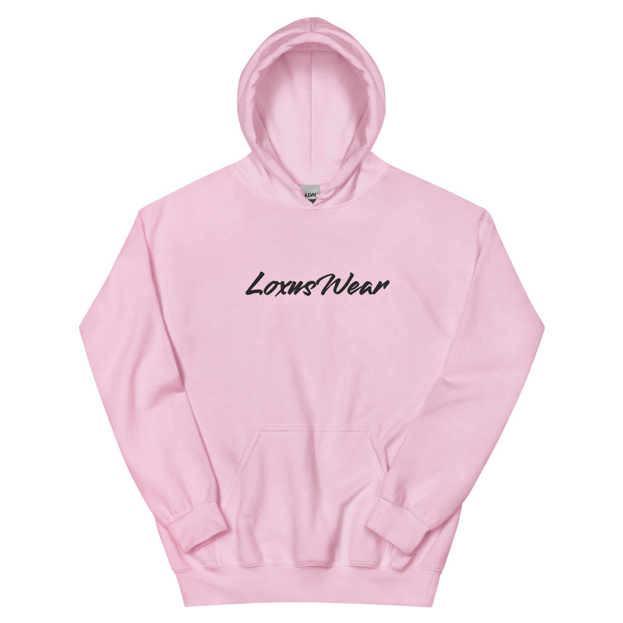 Loxus Cozy Pink Script Hoodie