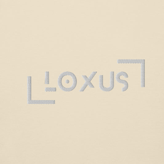 Loxus Essential Embroidered Bone Crew